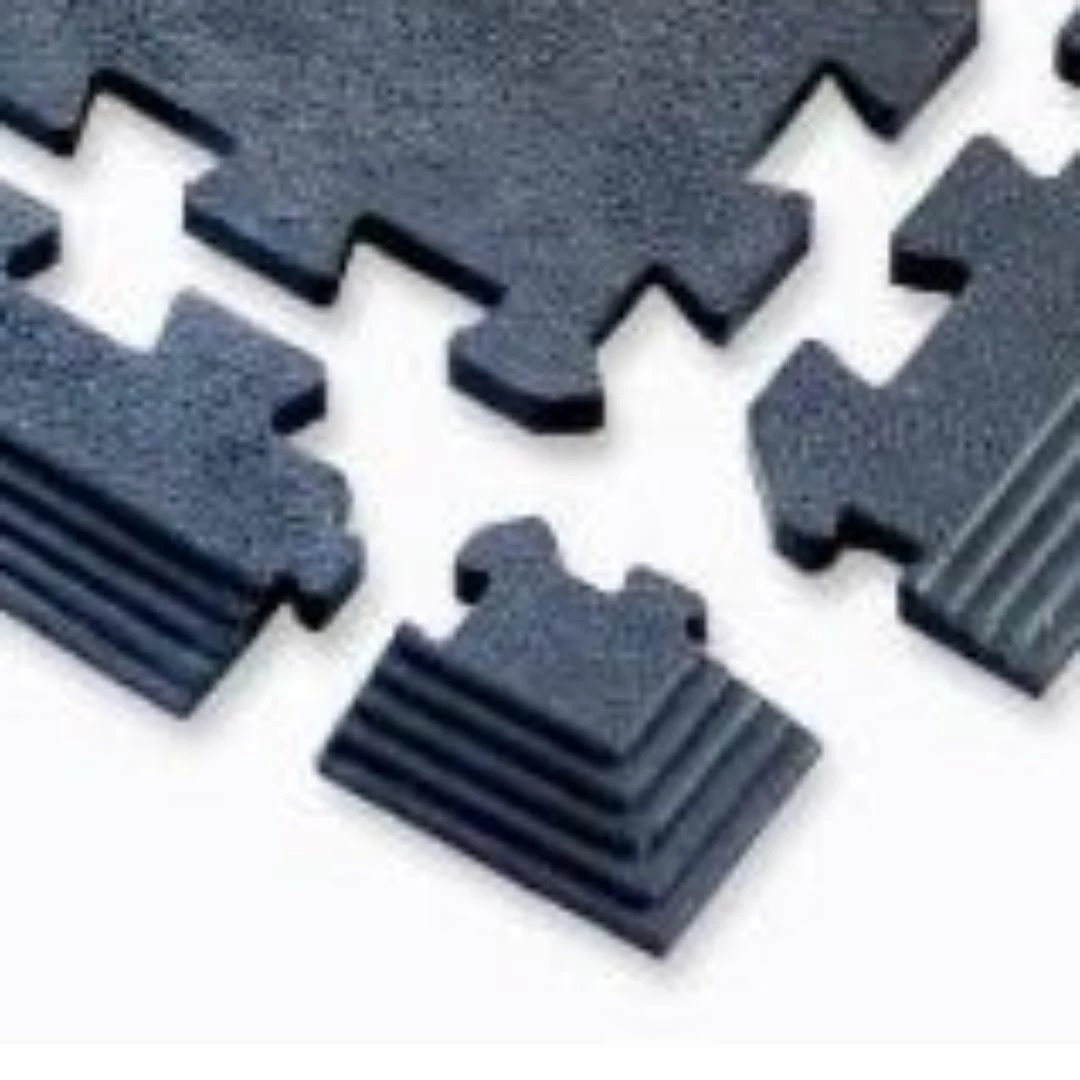 Serious Fitness 1m X 1m X 15mm Interlocking Freeweight Rubber Gym Flooring