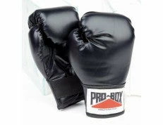 Pro Box KIDZ PU PLAY GLOVES - Red, Black Or Pink