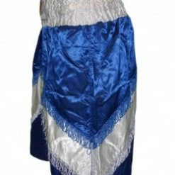 Serious Fitness Pro Inverted "V" Tassel Satin Boxing Shorts