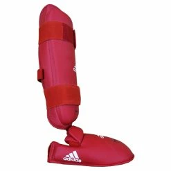 Adidas WKF Shin And Removable Instep Pads - Red Or Blue