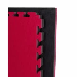 Serious Fitness 30mm Jigsaw Mats 1m X 1m Black & Red Reversible