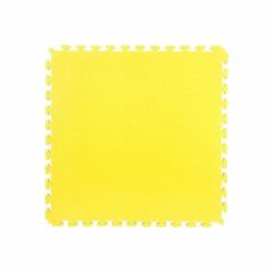 Serious Fitness 40mm Tatami 1m X 1m Premium Yellow & Blue Jigsaw Mats