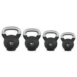 Serious Fitness Rubber Coated Cast Iron Kettlebells