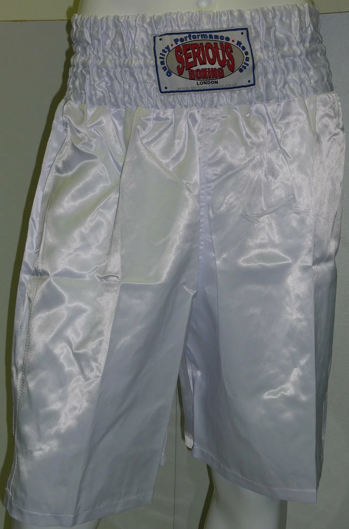 Serious Fitness Pro Satin Boxing Trunks - Various Colours
