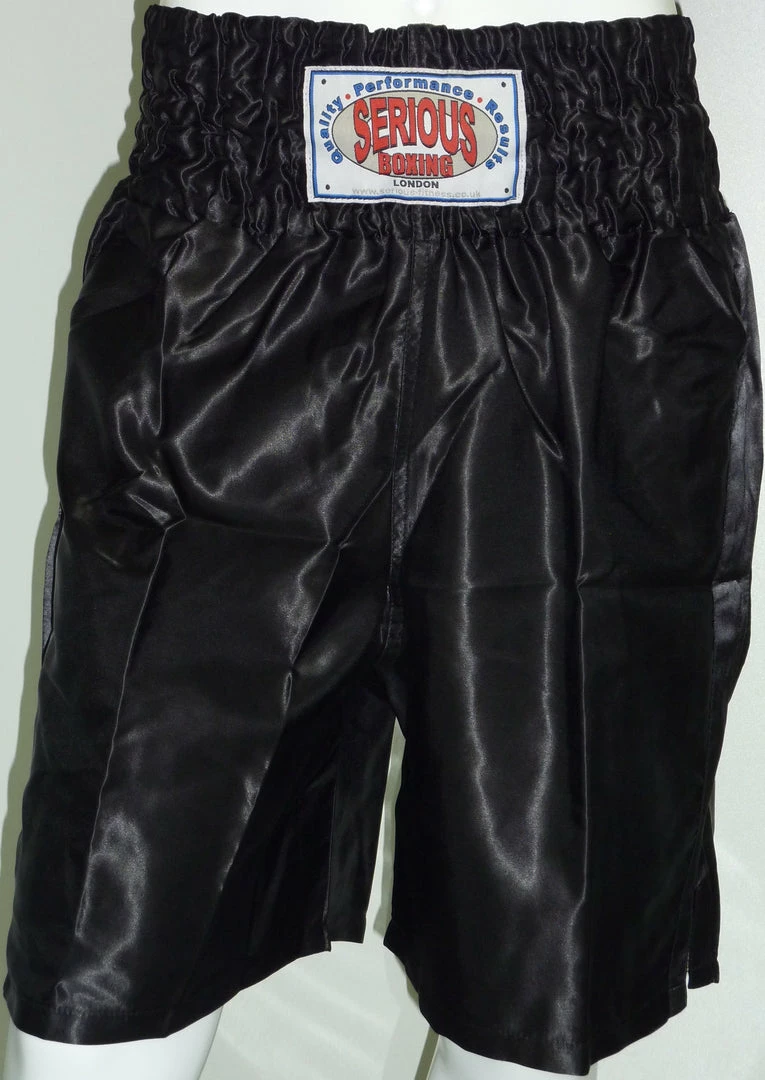 Serious Fitness Pro Satin Boxing Trunks - Various Colours