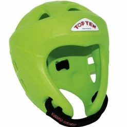 TOP TEN AVANTGARDE HEAD GUARD NEON GREEN