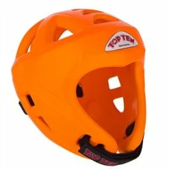 TOP TEN AVANTGARDE HEAD GUARD NEON ORANGE