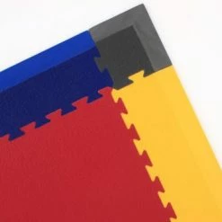 Serious Fitness Flexihard Firm Gym Flooring Bevelled Corners