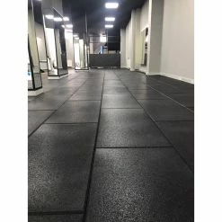 Serious Fitness Rubber Gym Flooring 20mm X 1m X 50cm - Black Or Grey