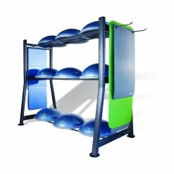 Physical Company BOSU® Rack With 9 BOSU® Balance Trainers