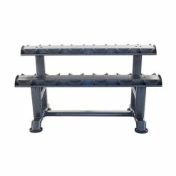 Physical Company Horizontal Dumbbell Saddle Rack (Empty) - 6, 10 Or 15 Pairs Options