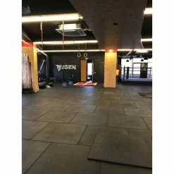 Serious Fitness Black Rubber Gym Flooring - 20mm Or 30mm X 1m X 1m