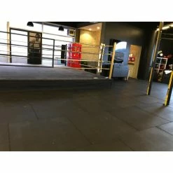 Serious Fitness Black Rubber Gym Flooring - 20mm Or 30mm X 1m X 1m