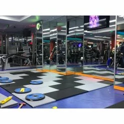 Serious Fitness Rubber Gym Flooring 20mm X 1m X 50cm - Black Or Grey