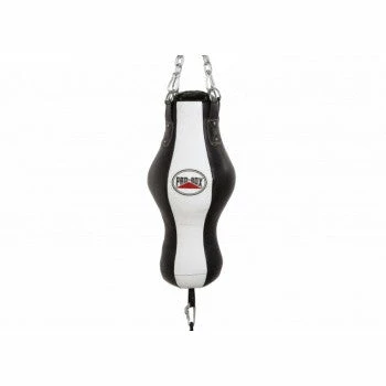 Pro Box BLACK/WHITE LEATHER 3 IN 1 BAG