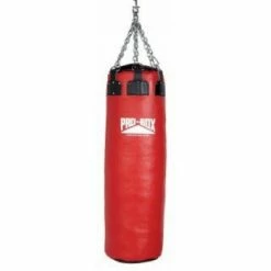Pro Box RED COLLECTION COLOSSUS LEATHER PUNCH BAG 4.5 FT