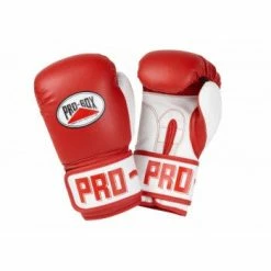 Pro Box PU CLUB ESSENTIALS GLOVES - Red, Black Or Blue