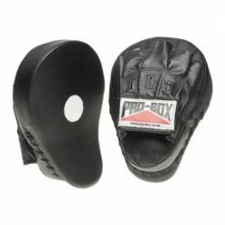 Pro Box BLACK COLLECTION LEATHER/PU HOOK & JAB PADS