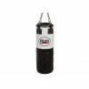 Pro Box BLACK/WHITE LEATHER HEAVY PUNCHBAG 3FT