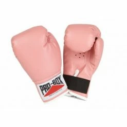 Pro Box KIDZ PU PLAY GLOVES - Red, Black Or Pink