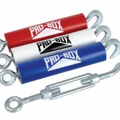 Pro Box ROPE TENSIONER COVERS - For M12 Or M16 Tensioners - Red, White Or Blue