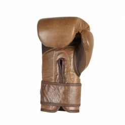 Pro Box ORIGINAL VINTAGE TAN BOXING GLOVES - 10, 12, 14 Or 16oz