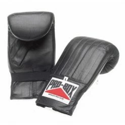 Pro Box BLACK COLLECTION LEATHER BAG MITTS