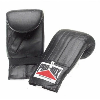 Pro Box BLACK COLLECTION LEATHER BAG MITTS