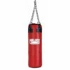 Pro Box RED COLLECTION HEAVY LEATHER PUNCH BAG 3FT