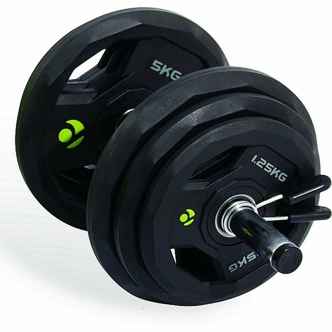 Physical Company 30mm PU Dumbbell Set - 35kg