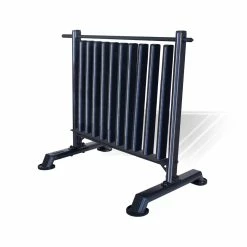 Physical Company Storage Rack With 48 Pairs Of Neo Hex Dumbells