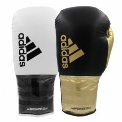 Adidas AdiPower Lace Boxing Gloves