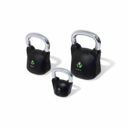Physical Company PU Kettlebell Set - Rack & 10 Kettlebells