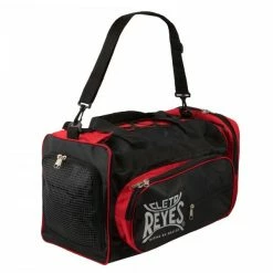 Bags/Holdalls Cleto Reyes Embroidered Logo Black & Red Gym Bag