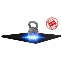 Serious Fitness Rubber Gym Flooring 20mm X 1m X 50cm - Black Or Grey