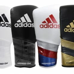 Adidas AdiSpeed Lace Boxing Gloves