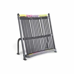 Physical Company Upright Strength Bar Rack With 30 Strength Bars