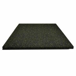 Serious Fitness Rubber Fleck Gym Flooring 20mm X 1m X 1m - Grey, Blue Or Yellow Fleck