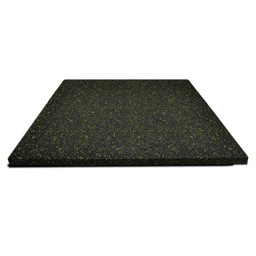 Serious Fitness Rubber Fleck Gym Flooring 20mm X 1m X 1m - Grey, Blue Or Yellow Fleck